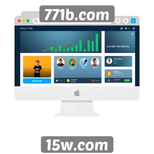 Análise da interface do usuário no 771b.com
